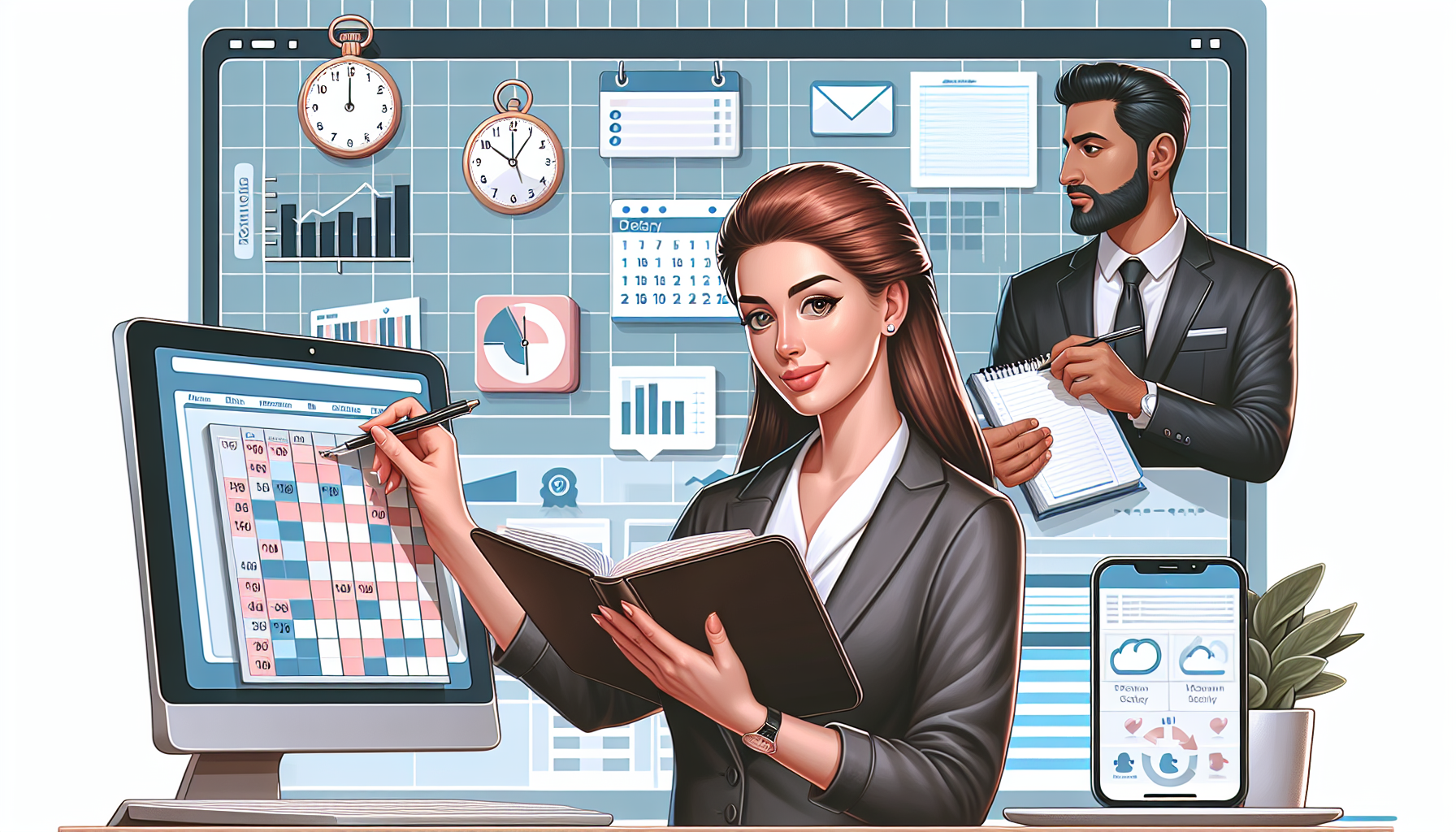 직장인을 위한 효율적인 시간 관리 비법-첫번째